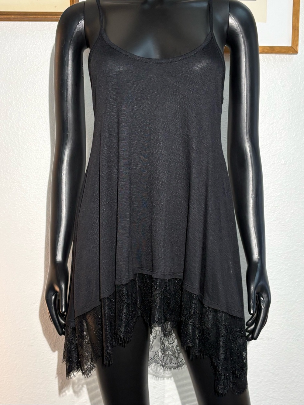 Y2K Freshman lace top or slip